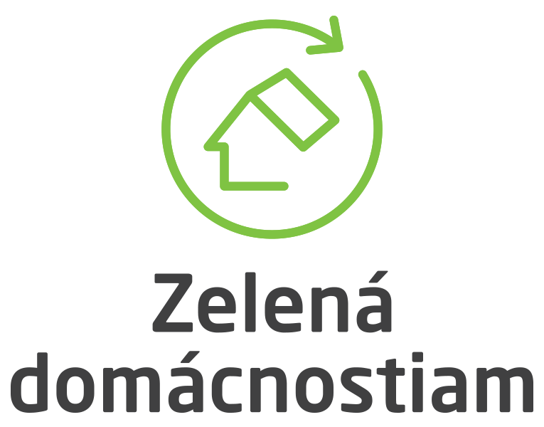 Zelená domácnostiam a zold logo